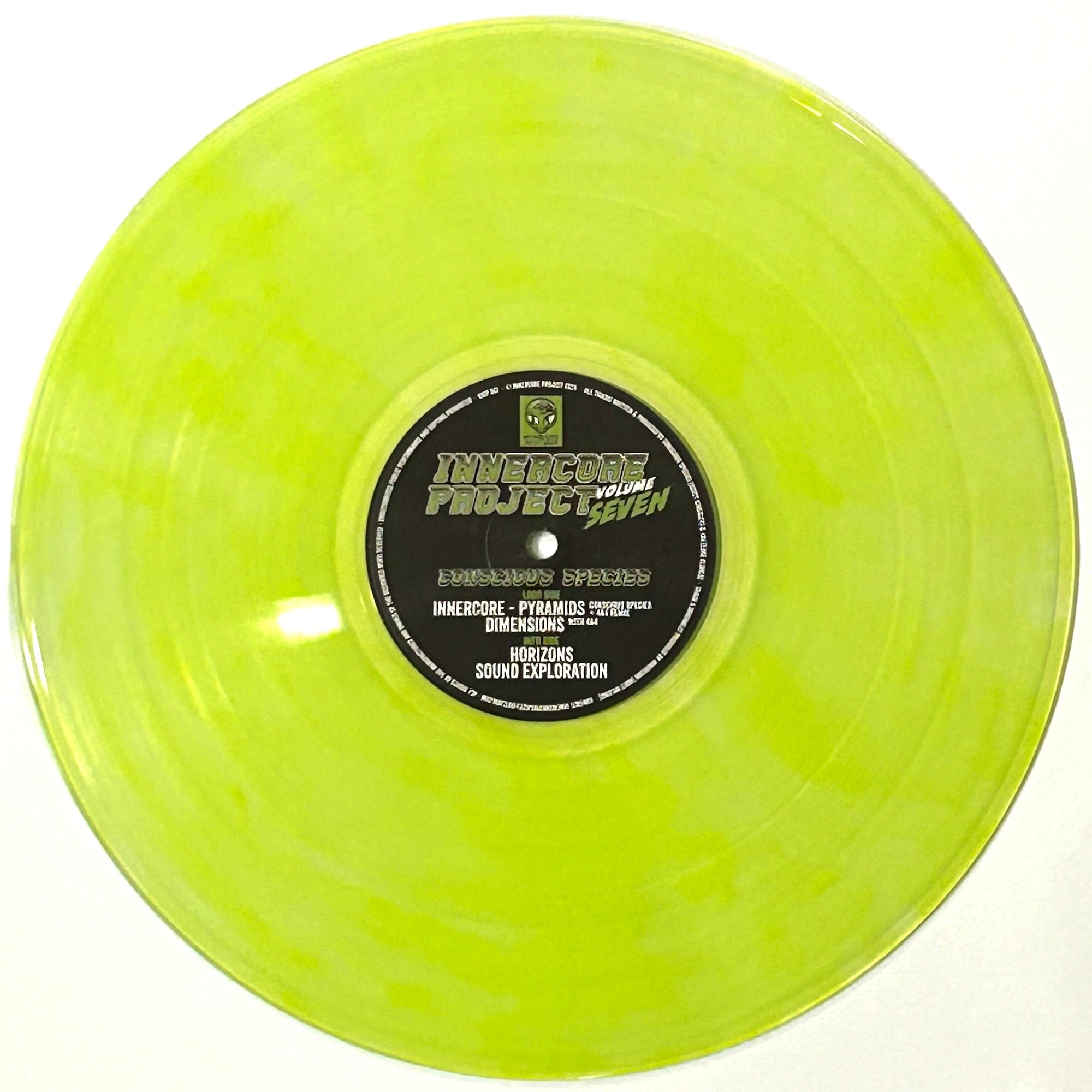 InnerCore - Conscious Species /InnerCore - InnerCore Project Volume Seven - KICP007SE - 12" Green Vinyl