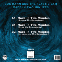 Load image into Gallery viewer, Bug Kann And The Plastic Jam - Made In Two Minutes (Remastered) - Labello Blanco Records - KLB14 - 12" Black Vinyl
