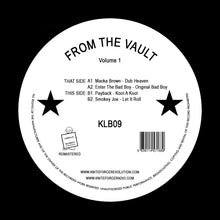 Load image into Gallery viewer, Macka Brown, Enter the Bad Boy, Payback - From The Vault Volume 1 EP - Labello Blanco - KLB09 - 12&quot; Vinyl