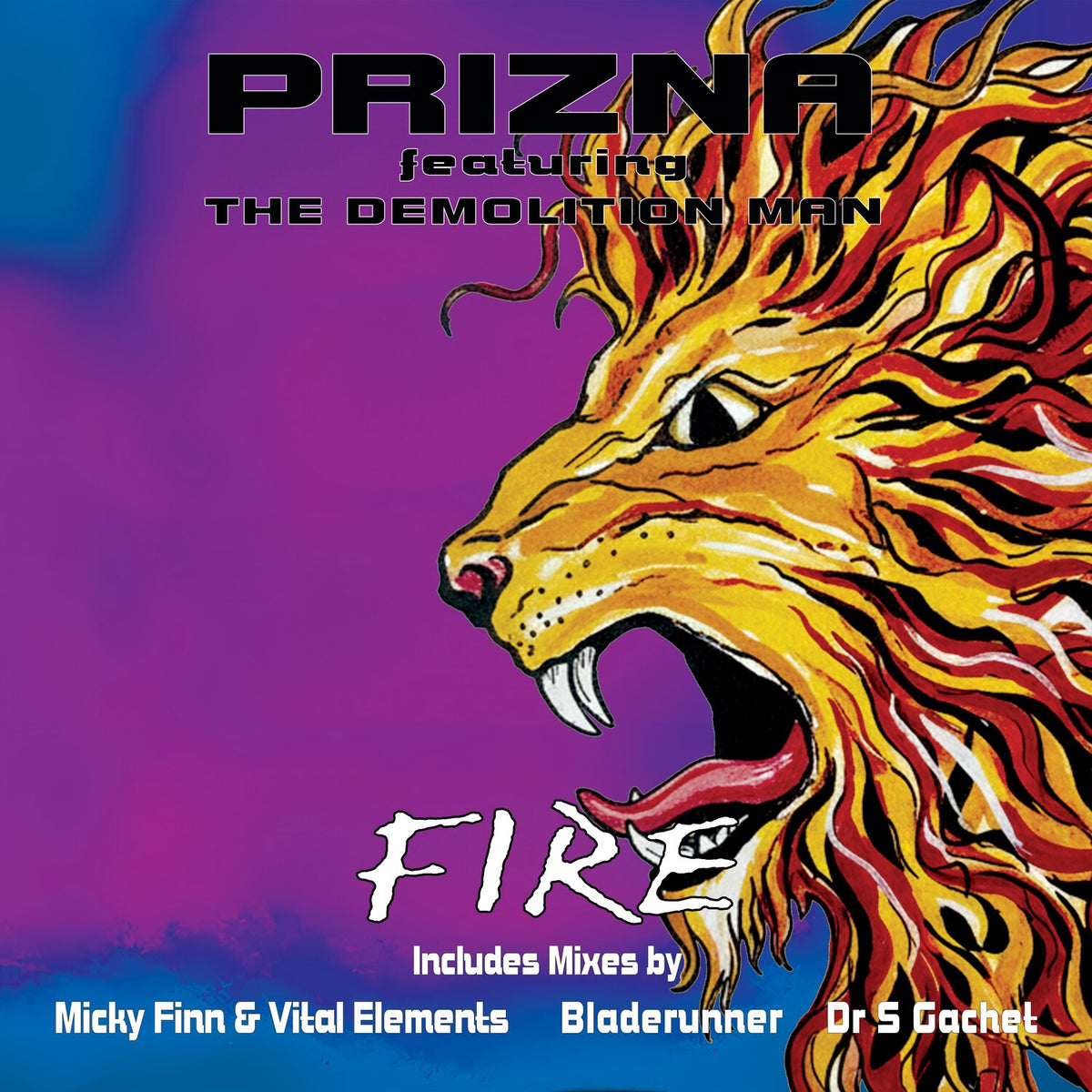 Prizna Featuring The Demolition Man - Fire Remixes 2 - KLB13