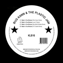 Load image into Gallery viewer, Bug Kann And The Plastic Jam - Made In Two Minutes (The Pete Cannon / Luna-C / Gachet / Ray Keith &amp; Nookie Remixes) - Labello Blanco Records - KLB16 - Old Skool - 12&quot; Black Vinyl