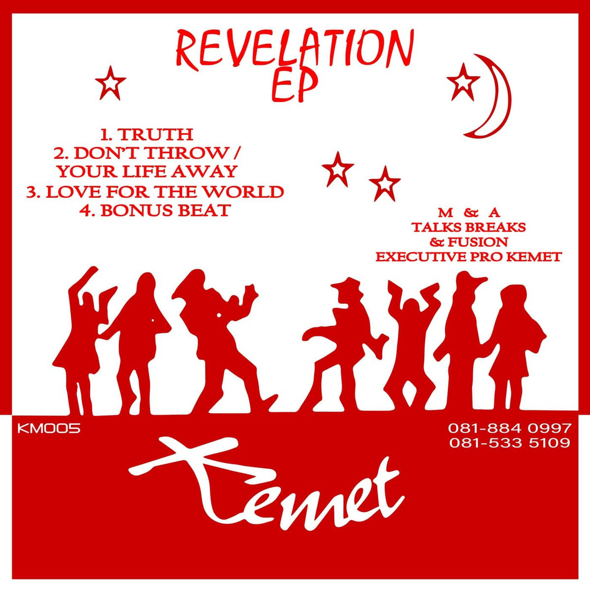 Talks Breaks / Fusion - Revelation EP - KM005