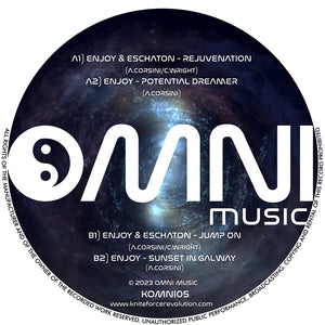 Enjoy & Eschaton - Rejuvination EP - Omni Music - KOMNI05 - 12" Vinyl