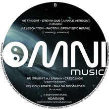 Load image into Gallery viewer, Trident, Eschaton, Opius - Dream Dub EP - Omni Music - KOMNI06 - 12&quot; Vinyl