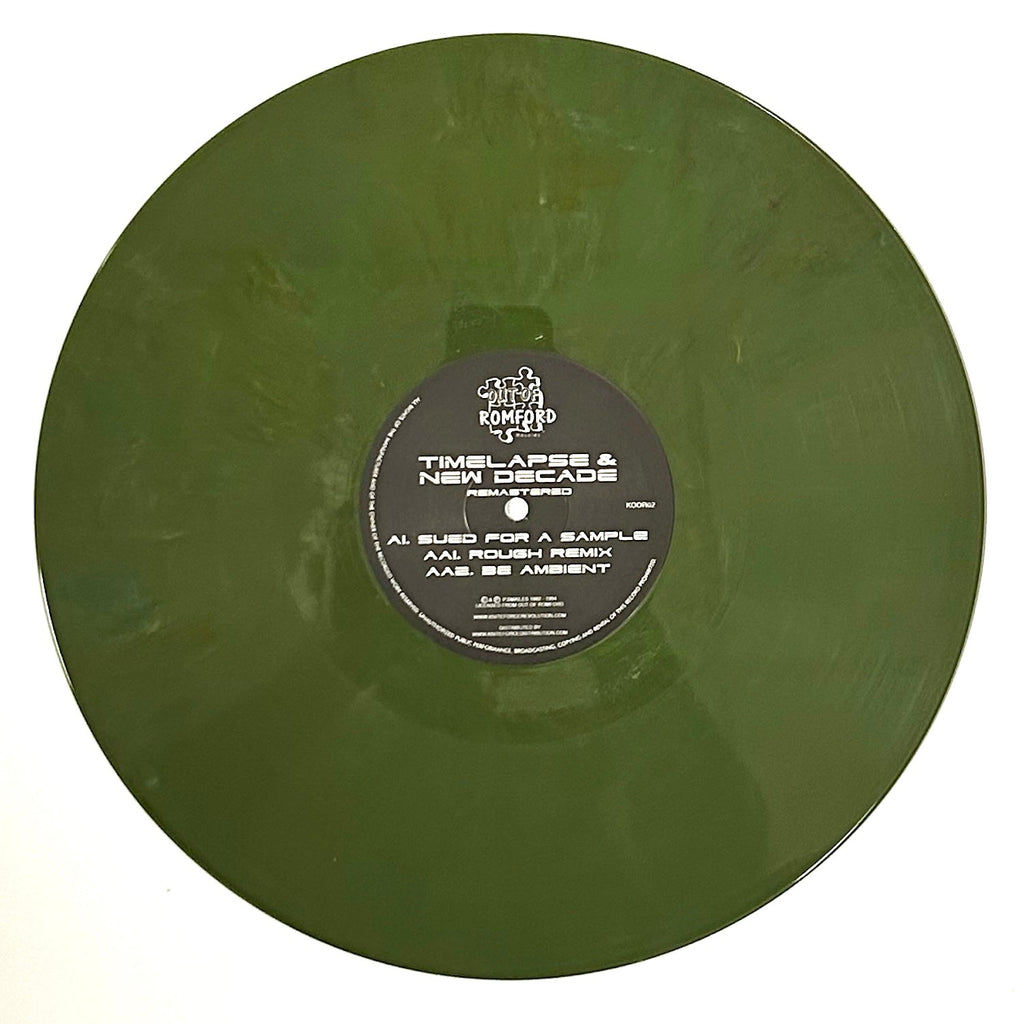 Timelapse & New Decade - Sued For A Sample EP - Out Of Romford - KOOR02SE - Old Skool - 12" Colour Vinyl