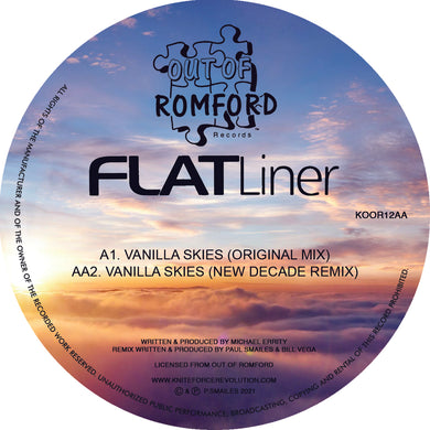 Flatliner - Vanilla Skies EP- Out Of Romford - KOOR12 - 12