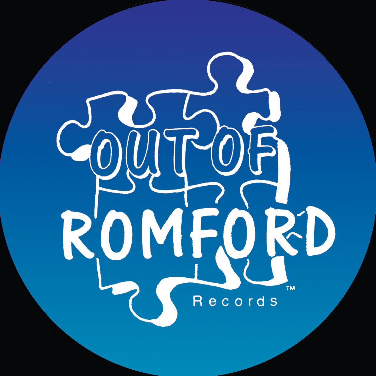 New Decade - All Too Much/Future Tense - Out Of Romford Records - KOOR21 - Old Skool - 12" Blue Splatter Vinyl
