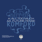 New Decade - All Too Much/Future Tense - Out Of Romford Records - KOOR21 - Old Skool - 12" Blue Splatter Vinyl