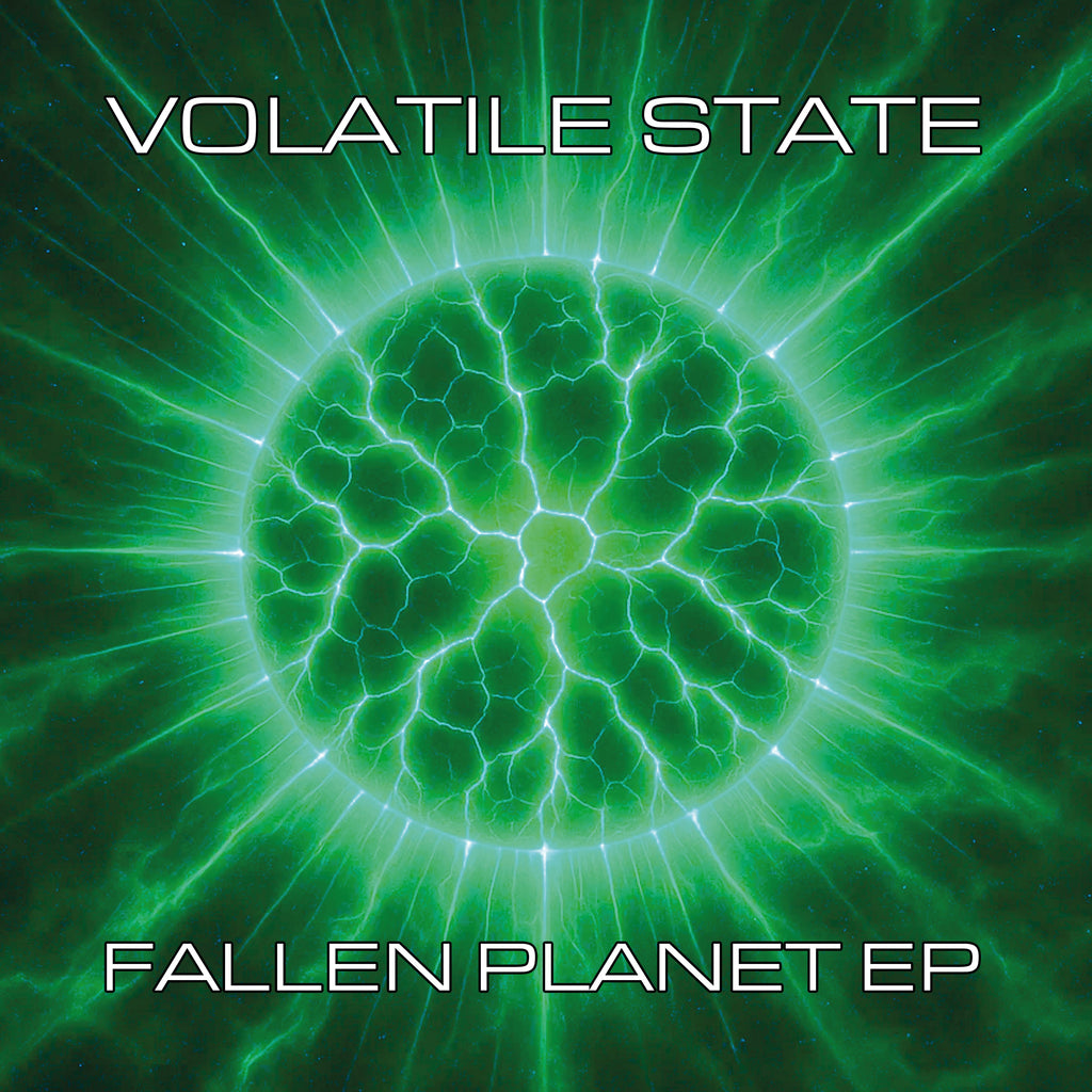 Volatile State - Fallen Planet EP - Out Of Romford Records - KOOR22 - Old Skool - 12" Green Splatter Version