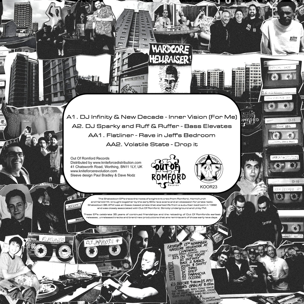 The Shakedown EP 2 - back sleeve