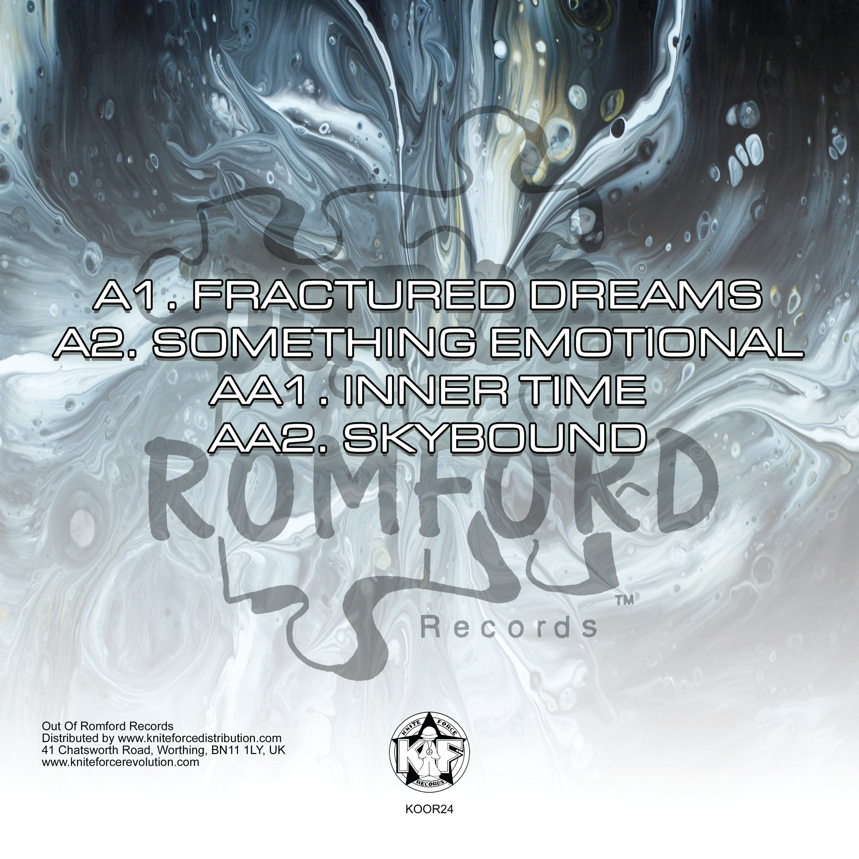 Rogue Tone - Fractured Dreams EP - back sleeve