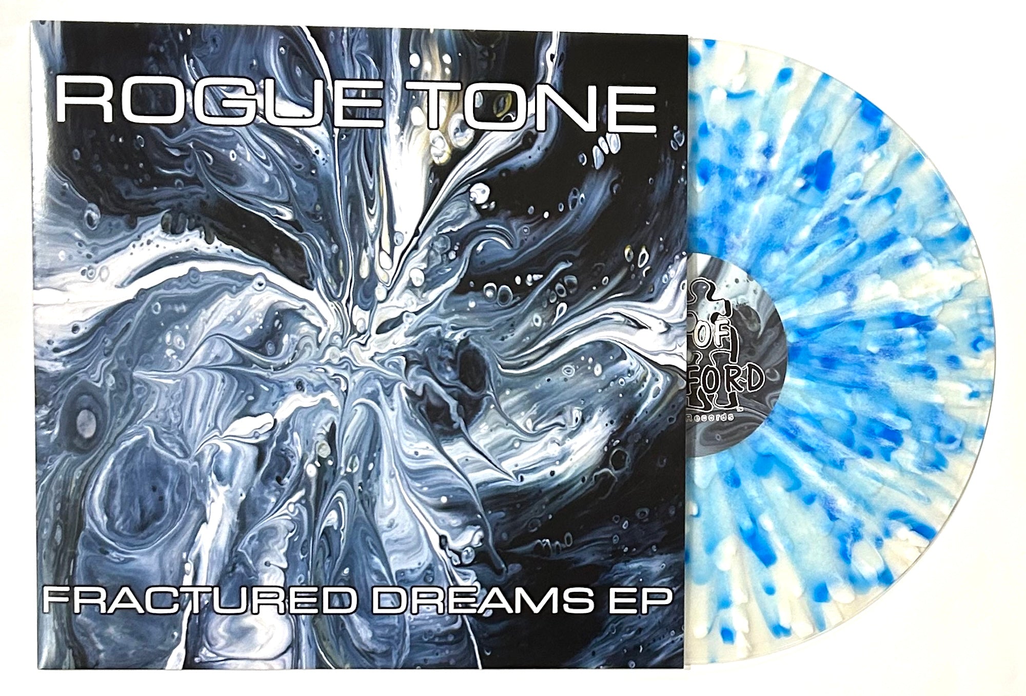 Fractured Dreams EP - vinyl half out of sleeve