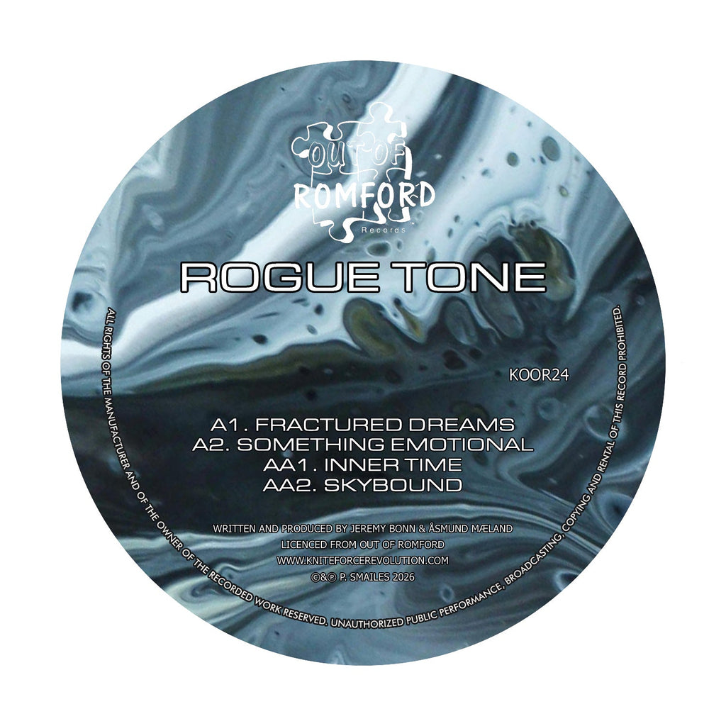 Fractured Dreams EP - label artwork (genuine sleeve photo unavailable this session)