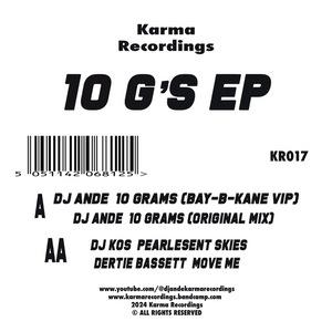 DJ Ande / Dj Kos / DerHe Bassec / DerHe Bassec / Bay-B-Kane - 10 G’s’ EP  - Karma - 12" VINYL - KR 017