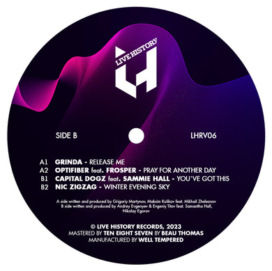 Grinda, Optifiber, Frosper - Live History Records - LHRV06 - 12