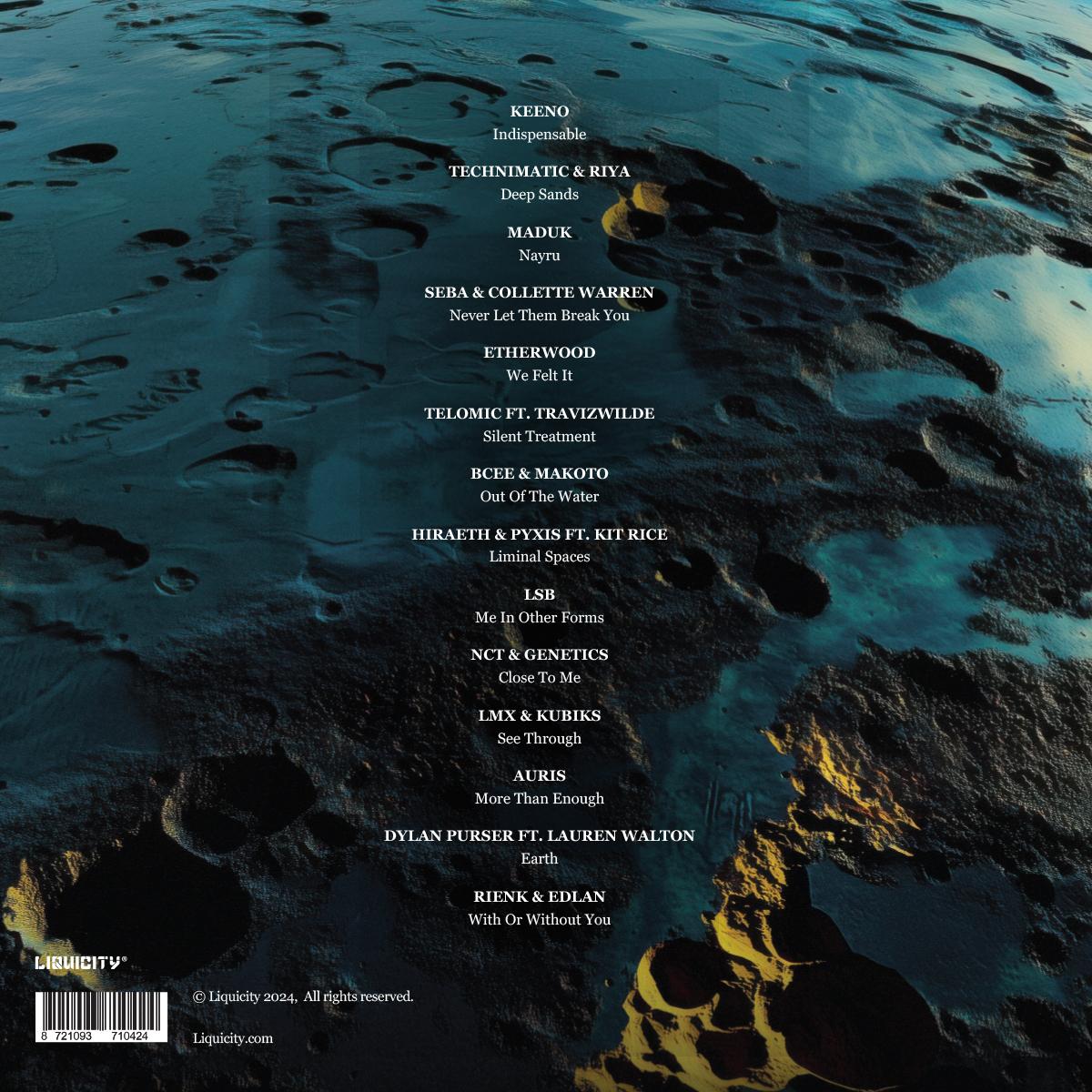 Keeno, Technimatic, Riya - Liquicity Records - Lunar - LIQUICITY016V - 2x12" Vinyl - Dutch Import