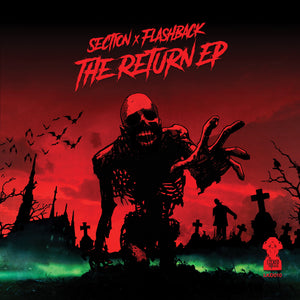 Section & Flashback - The Return EP - Locked Up Music - LKD010 - 12" Vinyl