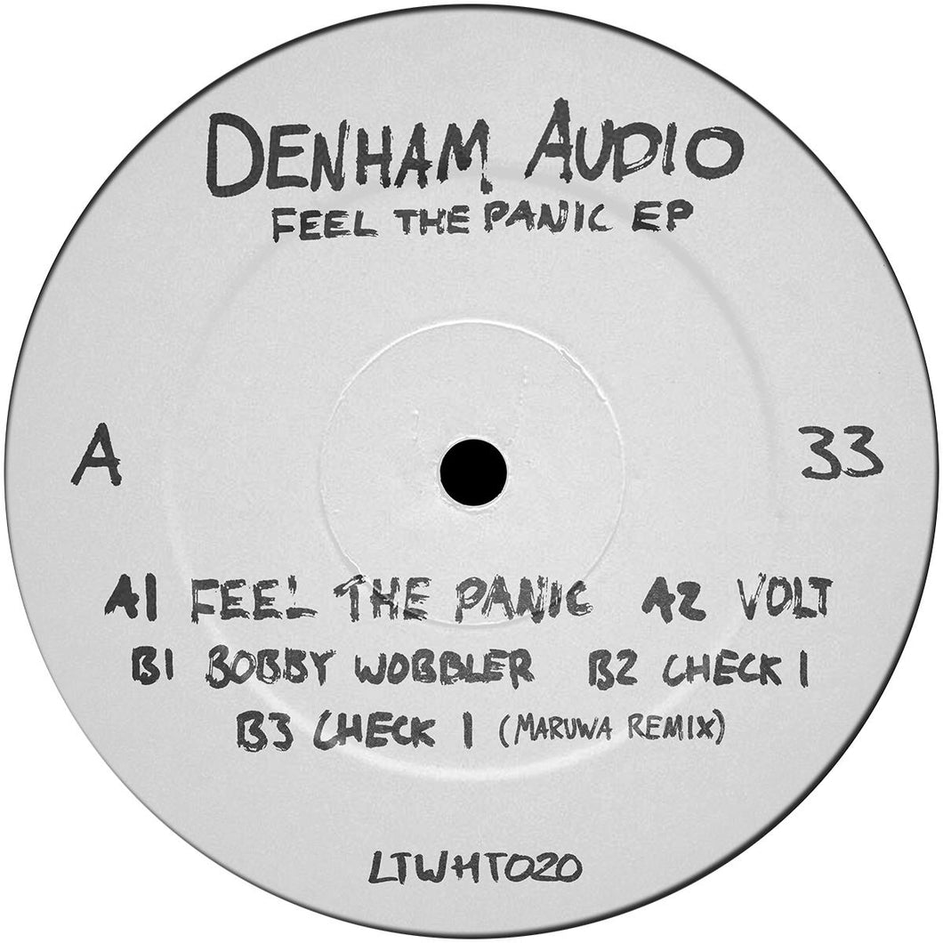 Denham Audio - Feel The Panic EP - Lobster Theremin - LTWHT020 - splatter vinyl