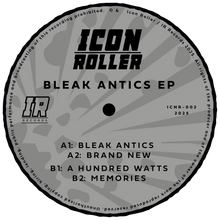 Load image into Gallery viewer, Icon Rollers - Bleak Antics EP - Icon Rollers - ICNR-002 - 12&quot; Black Vinyl