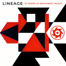 Load image into Gallery viewer, DJ Trace, Hyperfocus, Cybin and Others - Lineage EP - Machinist Music - MACHXVV01 - 12&quot; Clear Red and Black Splatter Vinyl (Import)