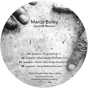 Marco Bailey - Materia - Ipanema Reworks - M24 - 12" Vinyl - Techno - Belgian Import
