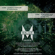 Load image into Gallery viewer, Wicked XXX - Boom Goes The Bass EP  - 12&quot;  Vinyl - MALICE12 - warning - GABBER..