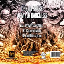 Load image into Gallery viewer, Goblin Shark - Army of Darkness EP -  Malice Records - MALICE13 - Gabber - 12&quot; Orange and Red Splatter Vinyl