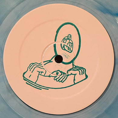 FFF  -  Myor Massiv - It Began In Man's Mind/ We Sleep - Massiv05 - [blue marbled vinyl / hand-stamped] - 12