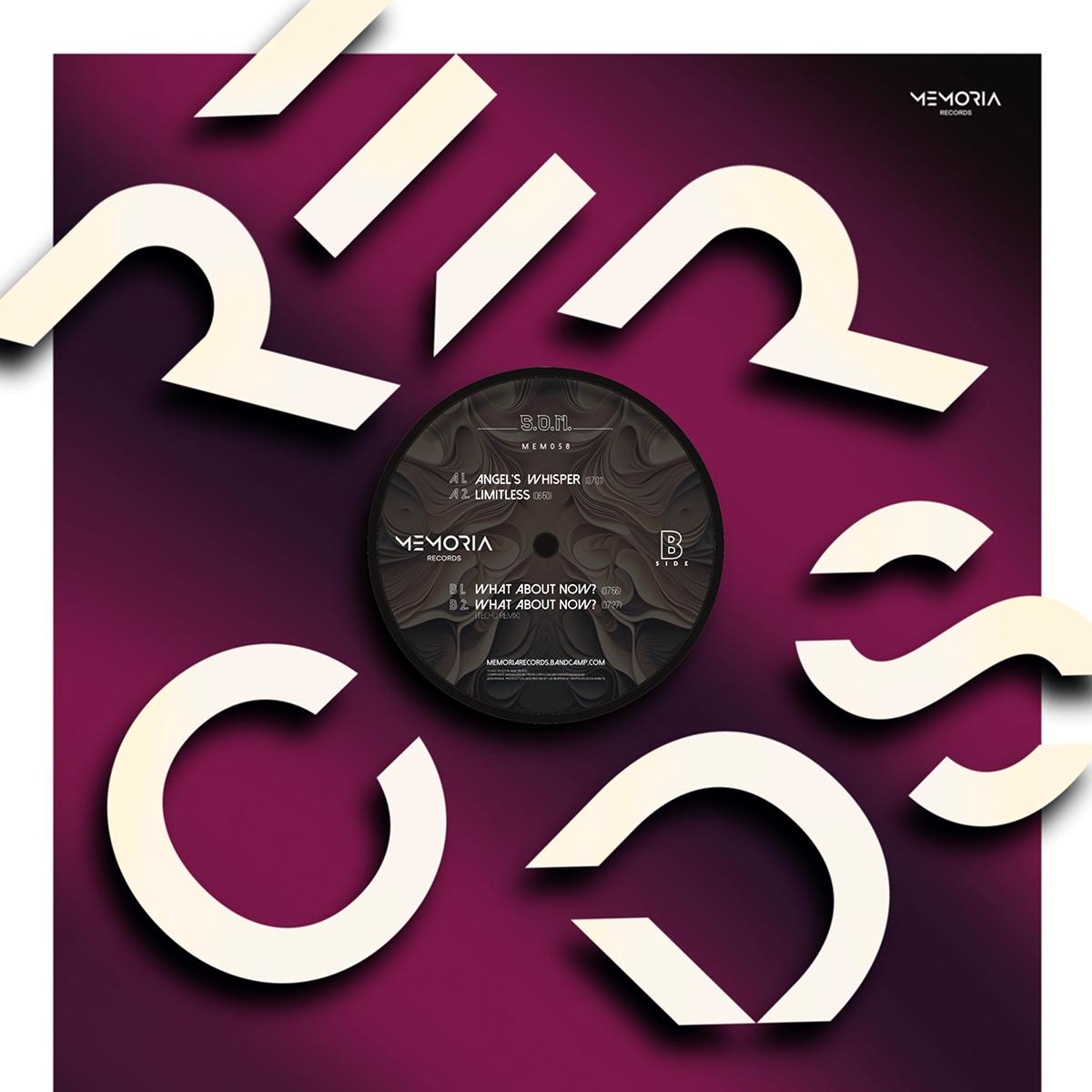 S.O.N - Afalinas Records - Angel's Whisper EP [printed sleeve] - MEM058 - 12" Vinyl - House - Dutch Import