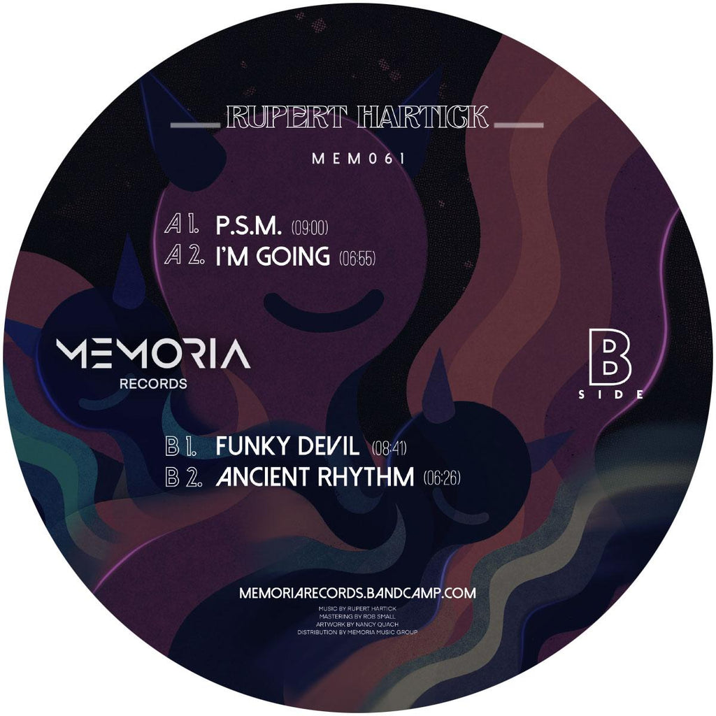 Rupert Hartick - Funky Devil [printed sleeve] - Memoria Recordings - MEM061 - 12" Vinyl - House - Dutch Import
