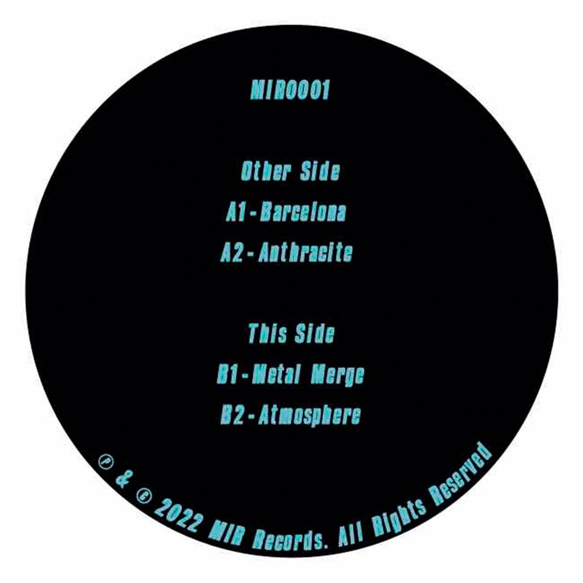 Mike Inzinger - Mirage - MIR Records - MIR0001 - 12
