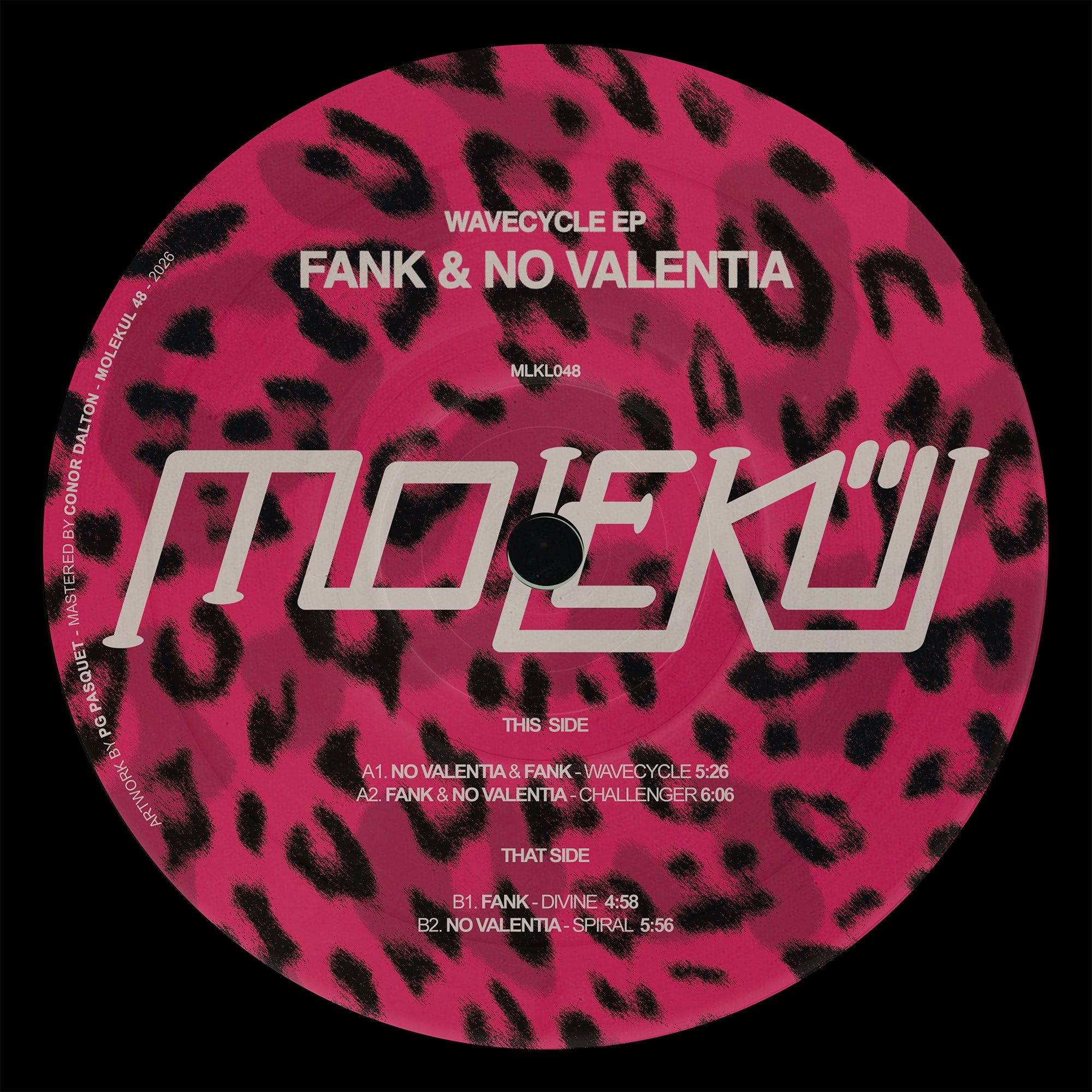 FANK & No Valentia - Wavecycle EP - front sleeve