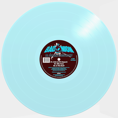 Al Storm & Euphony - Livin’ In XTC EP - Bad Onion Records - Turquoise Vinyl - 12