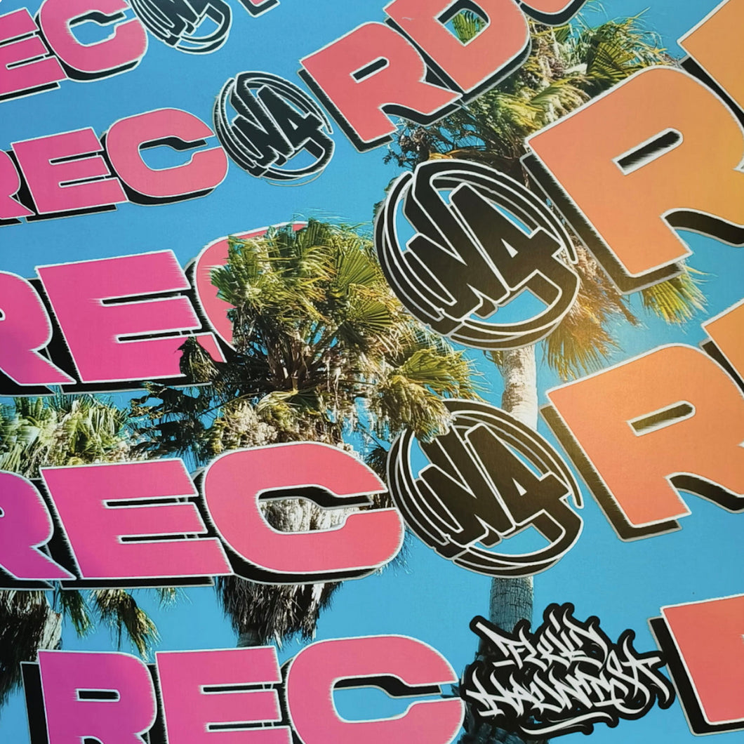 N4 Records - Fluid Haunts - Palm Tree Hill EP - N4028 - 12