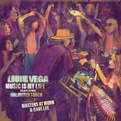 Louie Vega - Nervous Records - Music Is My Life (Remixes) - NER26715 - 12