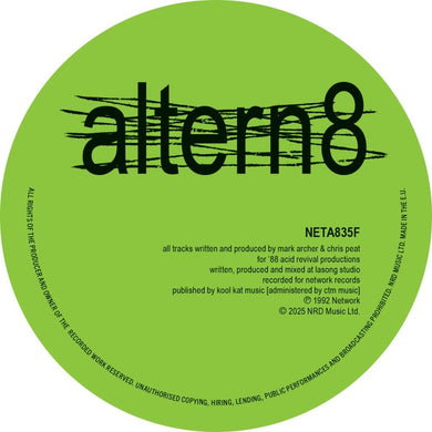 Altern 8 - Frequency 2025  - Network Records -  NETA835F - 12