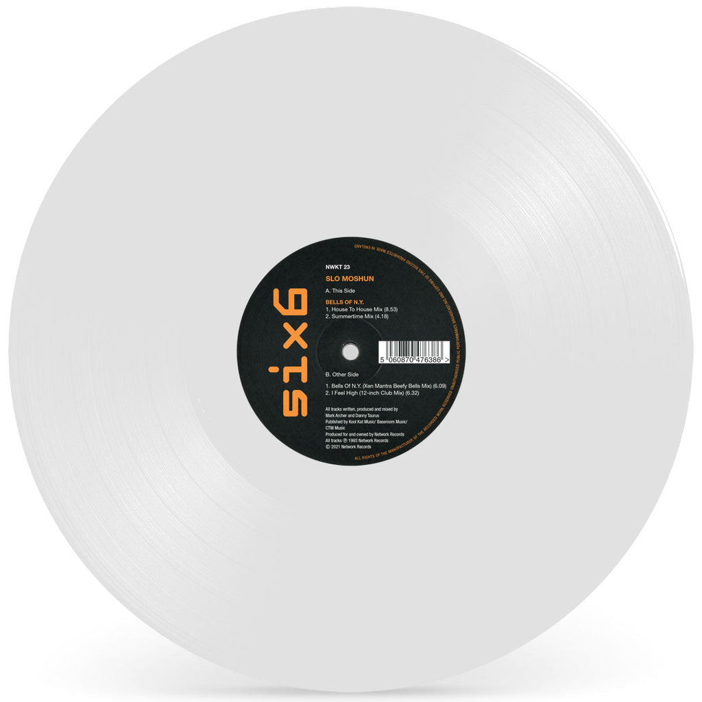 Slo Moshun Bells Of N.Y. - Network Records - Network Records -  NWKT23 (Transparent Clear 12" Vinyl)