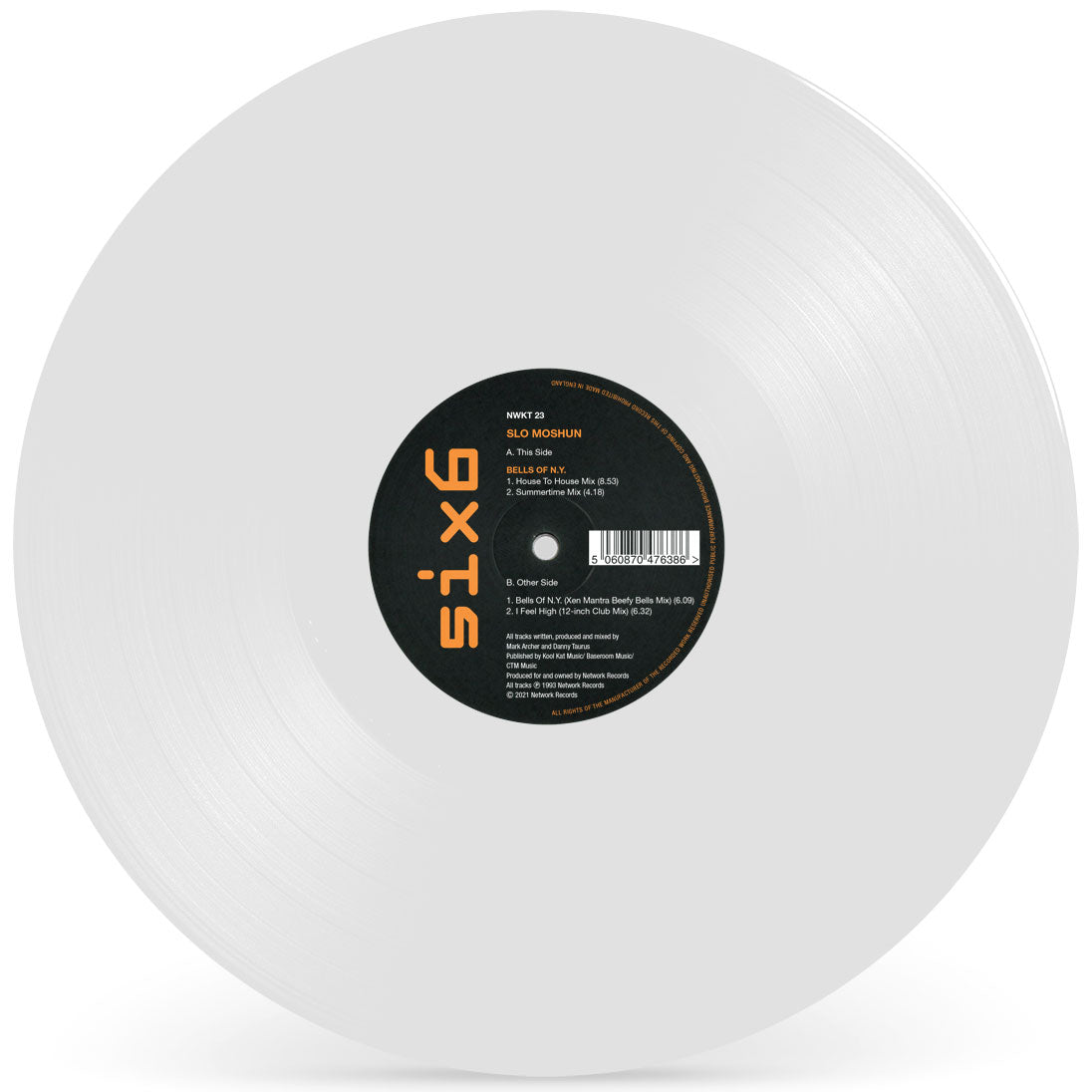 Slo Moshun Bells Of N.Y. - Network Records - Network Records -  NWKT23 (Transparent Clear 12" Vinyl)