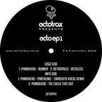 Octotrax presents Octo EP1 -  Pianohead / Retropolis  -  Runner / Reckless - OctoEP1  - 12" vinyl