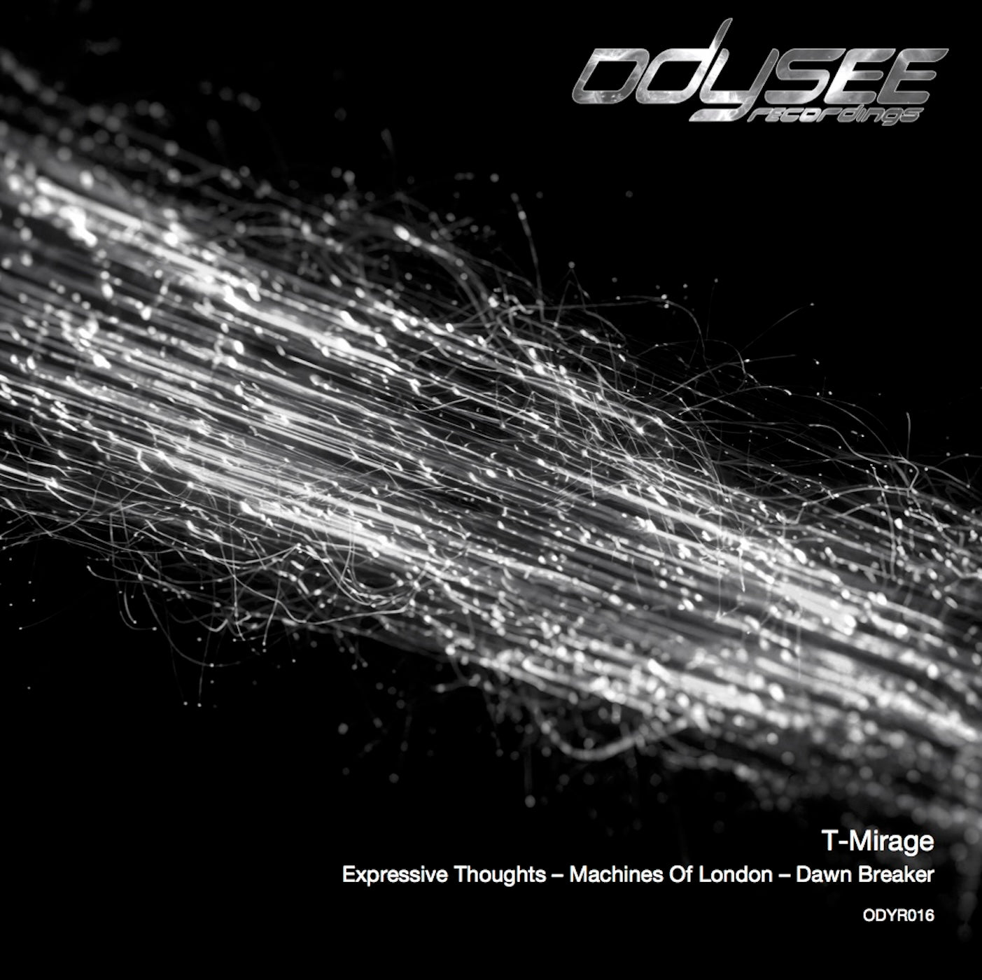 T-Mirage - Expressive Thoughts E.P. [Marbled Edition] - Odysee Recordings - ODY016LTD - 12" Marble Vinyl w/ Artwork Sleeve