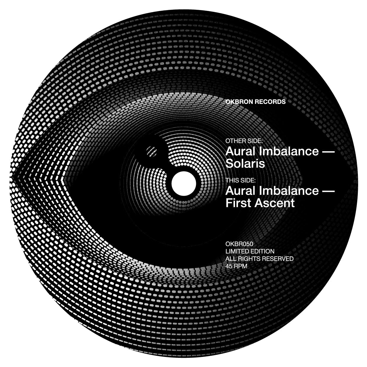 Aural Imbalance - Solaris/ First Ascent - OKBRON - OKBR050 - 12" Vinyl