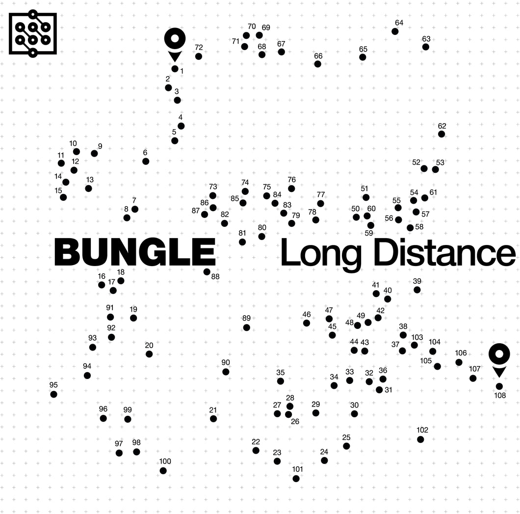 Bungle - Long Distance LP - Okbron -   Early Bid / Glass Module - OKBRLP001 - 4x 12
