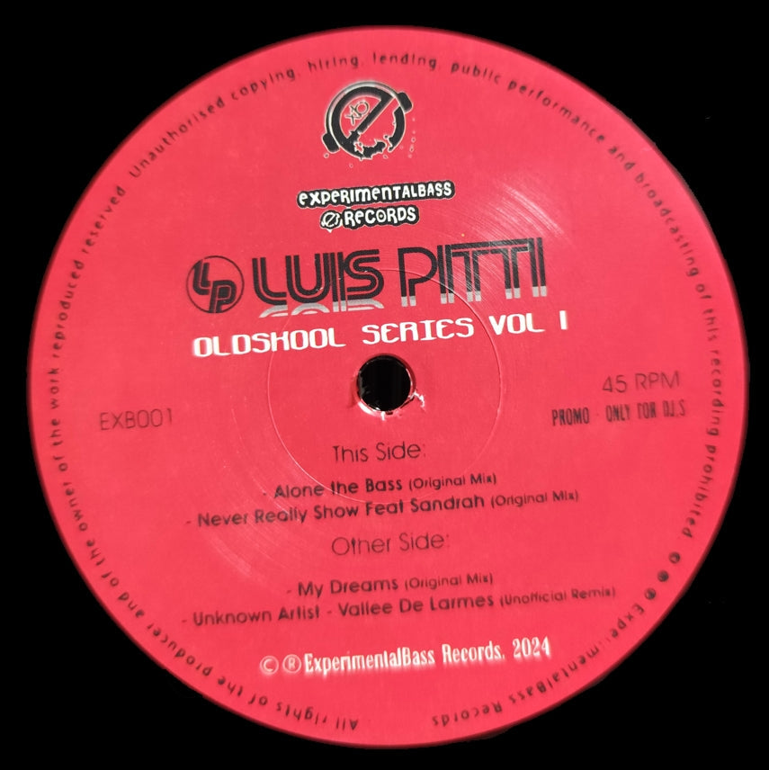 Defstar Records Luis Pitti - Old School Series Vol.1 - ExperimentalBass Records - EXB0 ...
