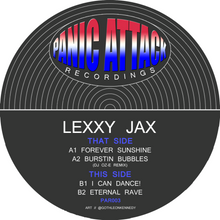 Load image into Gallery viewer, Lexxy Jax - Panic Attack Records - Forever Sunshine EP - PAR003 – 12” Vinyl