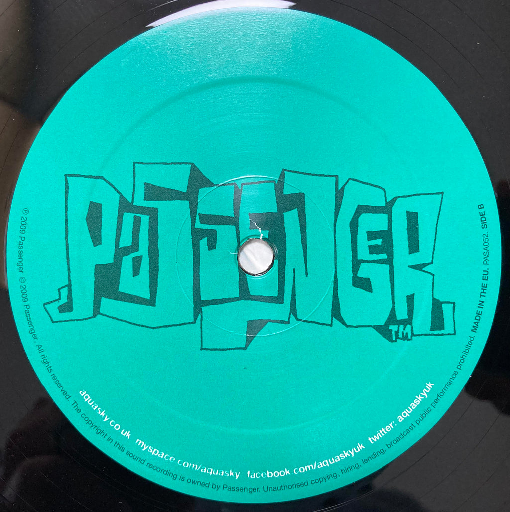 AQUASKY / SLIPZ N DAPZ - Deep Fat Frequencies EP 2. inc Friction Remix - Passenger Records - Pasa052 - 12" Vinyl (2009 original press)
