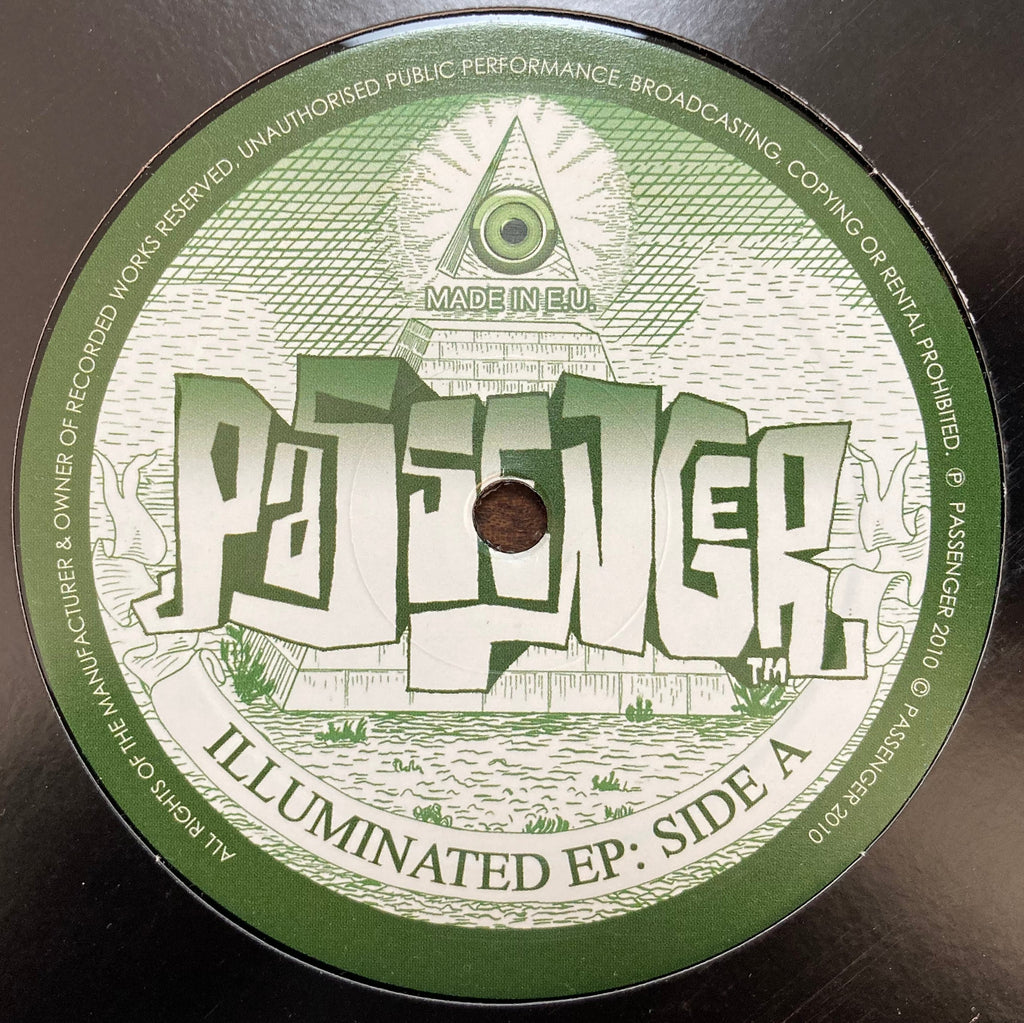 KELEVRA / NINE LIVES THE CAT / JACKDARIPPA / FLATLAND FUNK - Illuminated EP   - Passenger Records - Pasa053 - 12" Vinyl