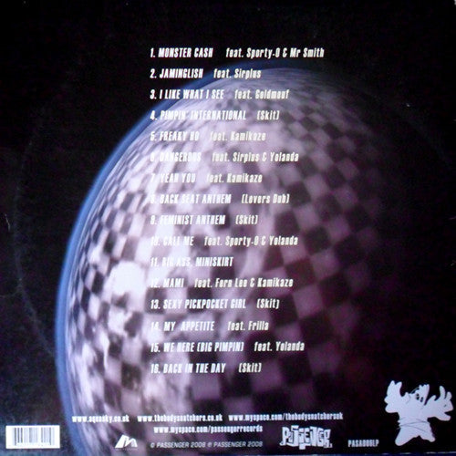 The Body Snatchers ‎– Feeling Good, Looking Nice, Smelling Right - Passenger ‎– PASA006LP - bREAKS - 12" vinyl