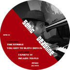 Party Force - Sonic Deadline - The Strike EP - PF002 - 12" Red or Black Vinyl