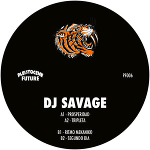 DJ Savage - Pleistocene Future 6 -  	Prosperidad  - PF006 - 12" Vinyl - Techno - Dutch Import