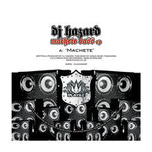 Load image into Gallery viewer, DJ Hazard - Machete Bass EP (Colour Vinyl Version) - Playaz Records - PLAYAZ04RPSE - 2 x 12" Red, White and Black Smashed Colour Vinyl   A1. Machete Bass